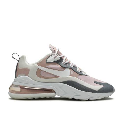 【 NIKE WMNS AIR MAX 270 REACT \u0027PLUM CHALK\u0027 / PLUM CHALK SUMMIT WHITE 】 マックス リアクト 白いこと 白いこと エア湖マックス スニーカー レディース ナイキ レディース靴-靴