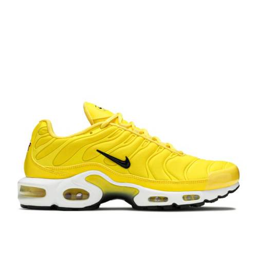 【 NIKE WMNS AIR MAX PLUS TN 'CHROME YELLOW' / CHROME YELLOW BLACK WHITE 】 マックス 黄色 イエロー 黒色 ブラック 白色 ホワイト エアマックスプラス スニーカー レディース ナイキ｜スニケス