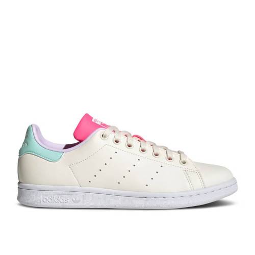 【 ADIDAS WMNS STAN SMITH 'CREAM PINK MINT' / CREAM WHITE CREAM WHITE CLEAR 】 アディダス ピンク クリーム 白色 ホワイト スタンスミス スニーカー レディース