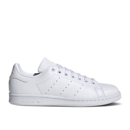 【 ADIDAS WMNS STAN SMITH PRIMEGREEN 'CLOUD WHITE' / CLOUD WHITE CORE BLACK CLOUD 】 アディダス 白色 ホワイト コア 黒色 ブラック スタンスミス スニーカー レディース|スニケス