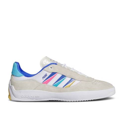 アディダス Adidas アディダス 白妙 毛唐人 基柱 墨染め ブラック Cloud Multi スニーカー メンズ Adidas Puig White Core Black Carbon Nenewsroom Com