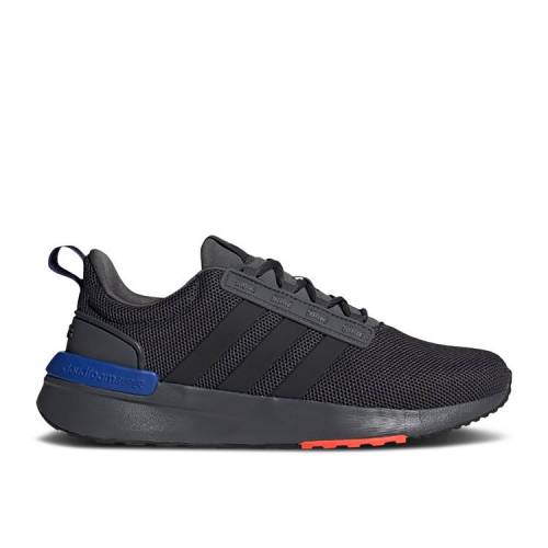 【 ADIDAS RACER TR21 \u0027BLACK SONIC INK\u0027 / GREY SIX CORE BLACK SONIC INK 】 アディダス 薄墨色 薄墨色 中核グループ 黒いこと 黒いこと スニーカー メンズ