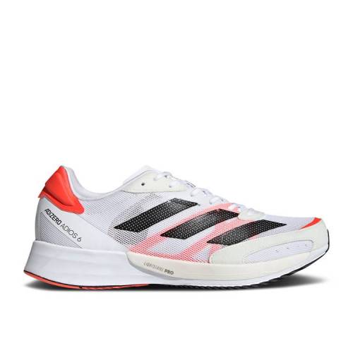 【 ADIDAS ADIZERO ADIOS 6 'TOKYO' / CLOUD WHITE CORE BLACK SOLAR RED 】 アディダス アディゼロ アディオス 白色 ホワイト コア 黒色 ブラック 赤 レッド スニーカー メンズ