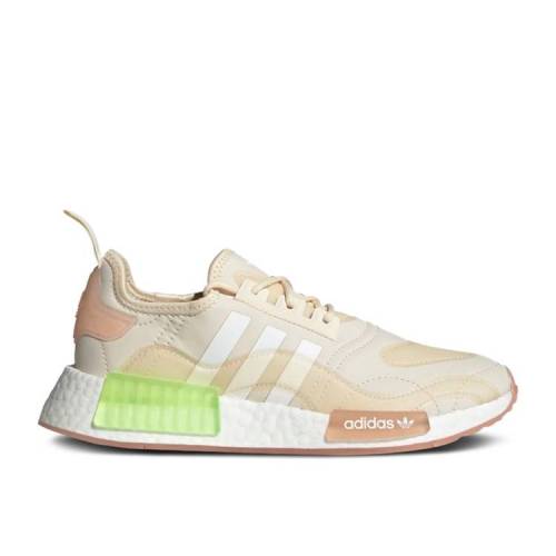 【 ADIDAS WMNS NMD_R1 'WONDER WHITE SIGNAL GREEN' / WONDER WHITE CLOUD WHITE SIGNAL 】 アディダス 白色 ホワイト スニーカー レディース 21,280円