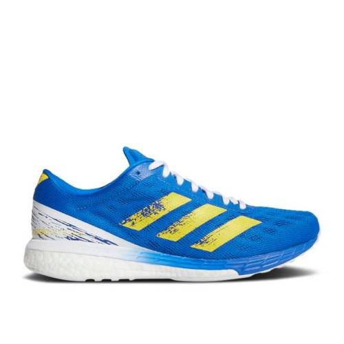 【楽天市場】【 ADIDAS WMNS ADIZERO BOSTON 9 'BLUE YELLOW' / BLUE YELLOW CLOUD