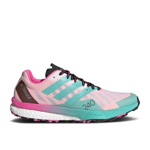 【 ADIDAS WMNS TERREX SPEED ULTRA TRAIL 'ACID MINT SCREAMING PINK' / CLOUD WHITE ACID MINT SCREAMING 】 アディダス スピード ウルトラ 白色 ホワイト スニーカー レディース|スニケス