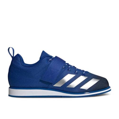 【 ADIDAS POWERLIFT 4 'ROYAL BLUE' / ROYAL BLUE SILVER METALLIC CORE 】 アディダス パワーフィット 青色 ブルー 銀色 シルバー コア スニーカー メンズ