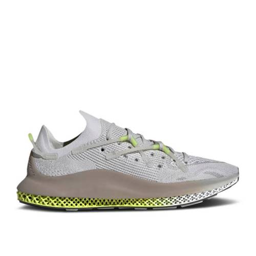 【 ADIDAS 4D FUSIO 'GREY SOLAR YELLOW' / GREY ONE GREY SIX SOLAR YELLOW 】 アディダス 灰色 グレー 黄色 イエロー スニーカー メンズ|スニケス
