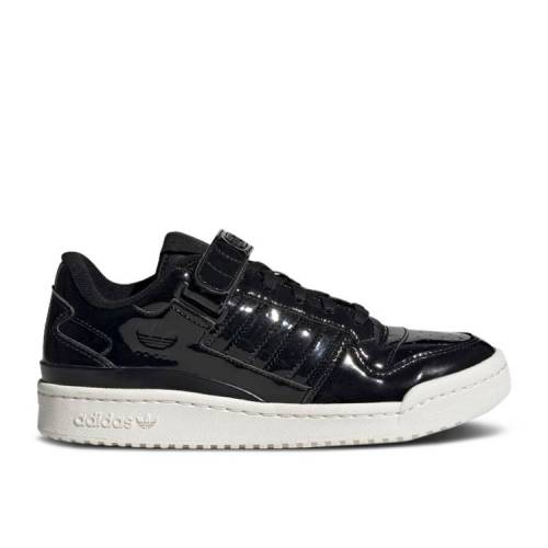 【 ADIDAS WMNS FORUM LOW 'BLACK OFF WHITE' / CORE BLACK CORE BLACK OFF WHITE 】 アディダス フォーラム コア 黒色 ブラック 白色 ホワイト スニーカー レディース|スニケス