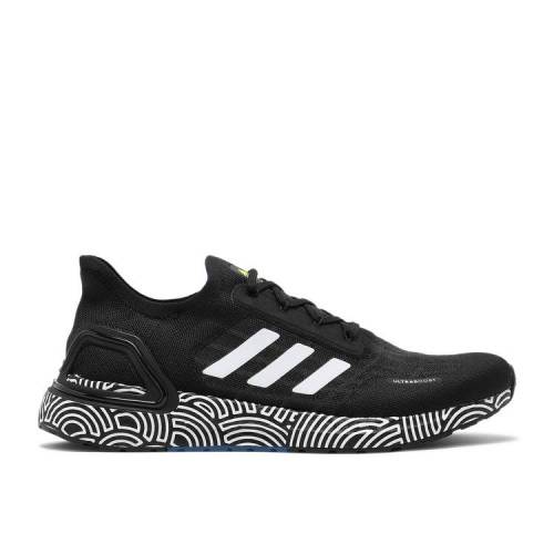 【 ADIDAS HIROCOLEDGE X ULTRABOOST SUMMER.RDY \u0027TOKYO - BLACK WHITE\u0027 / CORE BLACK CLOUD WHITE SIGNAL 】 アディダス 黒いこと 黒いこと 中核グループ 白いこと 白いこと スニーカー メンズ