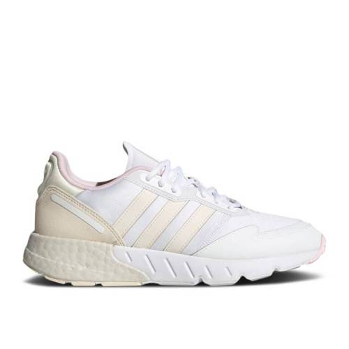 【 ADIDAS WMNS ZX 1K BOOST \u0027CLOUD WONDER WHITE\u0027 / CLOUD WHITE WONDER WHITE CLEAR 】 アディダス ブースト 白いこと 白いこと スニーカー レディース