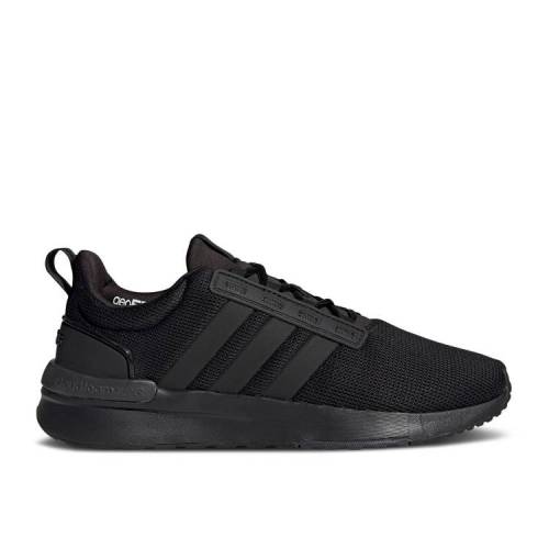 【 ADIDAS RACER TR21 'TRIPLE BLACK' / CORE BLACK CORE BLACK CARBON 】 アディダス コア 黒色 ブラック カーボン スニーカー メンズ