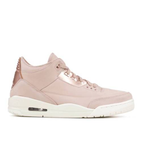 【 AIR JORDAN WMNS JORDAN 3 SE 'PARTICLE BEIGE' / PARTICLE BEIGE METALLIC RED 】 ナイキ ベージュ 赤 レッド エアジョーダン スニーカー レディース|スニケス
