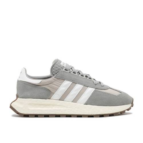 【 ADIDAS RETROPY E5 OLID GREY / MGH SOLID GREY CLOUD WHITE CORE 】 アディダス ソリッド 灰色 グレー 白色 ホワイト コア スニーカー メンズ