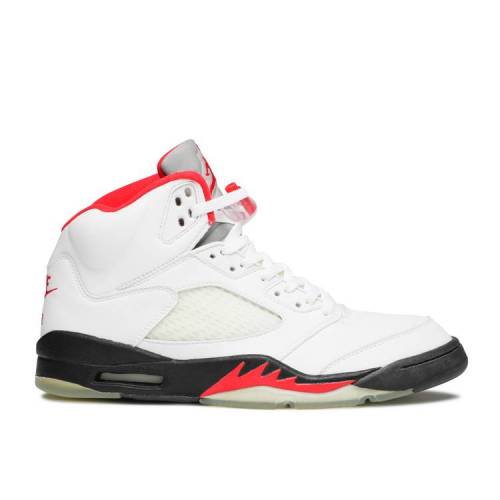 【 AIR JORDAN JORDAN 5 RETRO 'FIRE RED' 2000 / WHITE BLACK FIRE RED 】 ナイキ 白色 ホワイト 黒色 ブラック ファイア 赤 レッド エアジョーダン スニーカー メンズ
