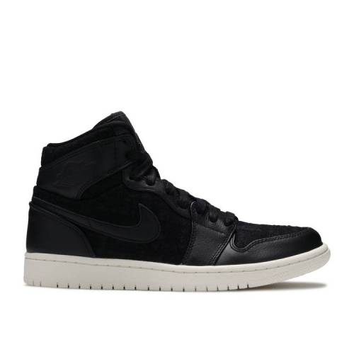 【 AIR JORDAN WMNS JORDAN 1 RETRO HIGH PREMIUM 'BLACK' / BLACK BLACK 】 ナイキ ハイ プレミアム 黒色 ブラック エアジョーダン スニーカー レディース 56,940円