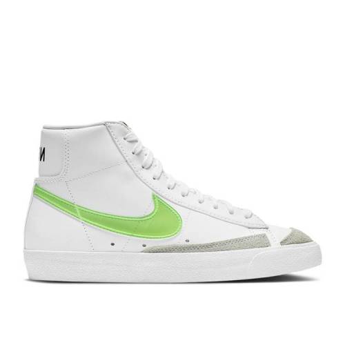 【 NIKE WMNS BLAZER MID '77 ESSENTIAL 'WHITE VOLT' / WHITE ORANGE BLACK VOLT 】 ブレイザー ミッド 白色 ホワイト 橙 オレンジ 黒色 ブラック スニーカー レディース ナイキ