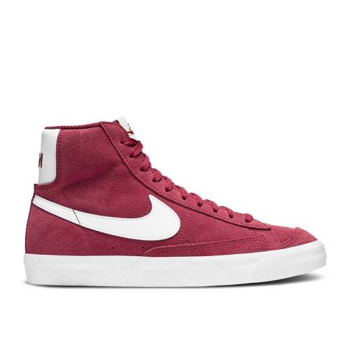 【 NIKE BLAZER MID '77 SUEDE GS 'TEAM RED' / TEAM RED TEAM RED BLACK WHITE 】 ブレイザー ミッド スエード スウェード チーム 赤 レッド 黒色 ブラック 白色 ホワイト ジュニア キッズ ベビー マタニティ スニ｜スニケス