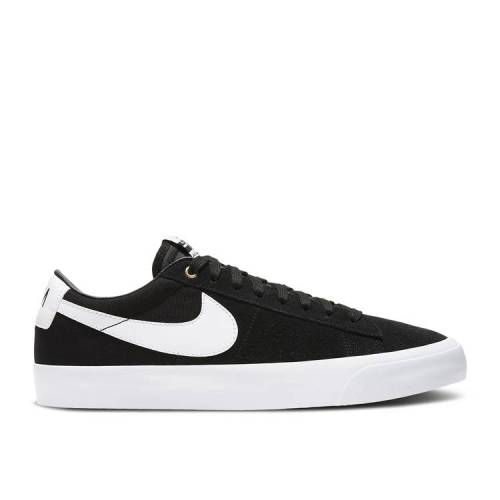 【 NIKE ZOOM BLAZER LOW PRO GT SB 'BLACK WHITE' / BLACK BLACK GUM LIGHT BROWN 】 ズーム ブレイザー プロ エスビー 黒色 ブラック 茶色 ブラウン スニーカー メンズ ナイキ