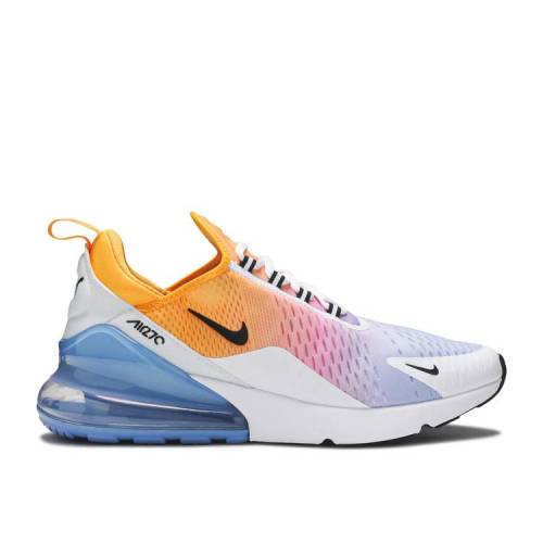 【 NIKE AIR MAX 270 \u0027SUMMER GRADIENT\u0027 / UNIVERSITY GOLD BLACK UNIVERSITY 】 マックス ゴールド 黒いこと 黒いこと 大気圏マックス スニーカー メンズ ナイキ