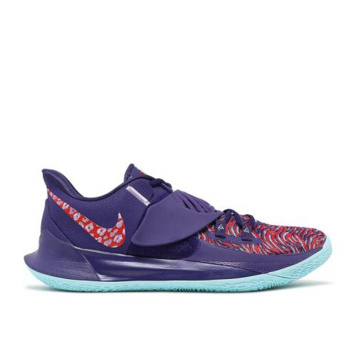 【 NIKE KYRIE LOW 3 ORCHID / NEW ORCHID GLACIER ICE CHILE RED 】 カイリー 赤 レッド スニーカー メンズ ナイキ