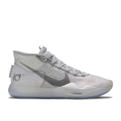 【 NIKE ZOOM KD 12 'WOLF GREY' / WHITE BLACK WOLF GREY 】 ズーム 白色 ホワイト 黒色 ブラック 灰色 グレー スニーカー メンズ ナイキ