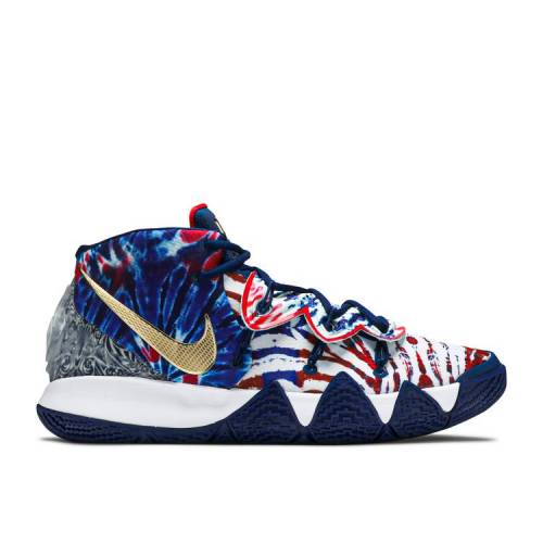 【 NIKE KYRIE HYBRID S2 EP WHAT THE USA / MIDNIGHT NAVY WHITE METALLIC 】 カイリー ハイブリッド 紺色 ネイビー 白色 ホワイト スニーカー メンズ ナイキ