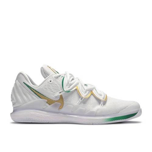 【 NIKE KYRIE IRVING X NICK KYRGIOS AIR ZOOM VAPOR 'CLOVER' / WHITE CLOVER METALLIC GOLD 】 カイリー アービング ズーム 白色 ホワイト ゴールド スニーカー メンズ ナイキ