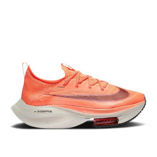 【 NIKE WMNS AIR ZOOM ALPHAFLY NEXT% 'BRIGHT ORANGE' / BRIGHT MANGO METALLIC RED BRONZE 】 ズーム 赤 レッド 銅 ブロンズ スニーカー レディース ナイキ｜スニケス