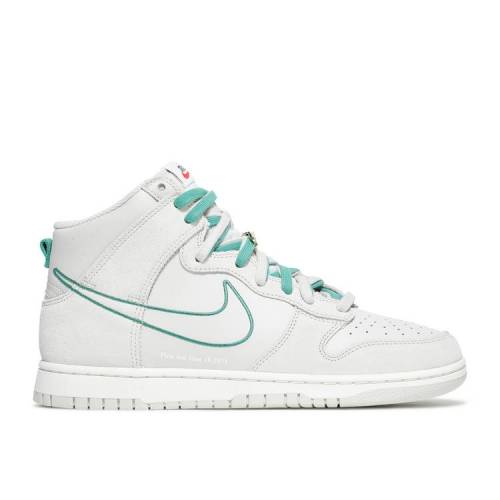 【 NIKE DUNK HIGH SE GS 'FIRST USE PACK - GREEN NOISE' / LIGHT BONE GREEN NOISE 】 ダンク ハイ 緑 グリーン ダンクハイ ジュニア キッズ ベビー マタニティ スニーカー ナイキ｜スニケス