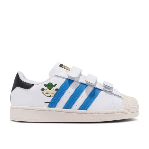 【 ADIDAS STAR WARS X SUPERSTAR CF INFANT 'NEW HOBBIES' / FOOTWEAR WHITE SCARLET CHALK 】 アディダス スーパースター 白色 ホワイト スターウォーズ ベビー｜スニケス
