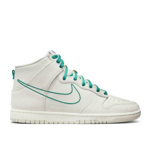 【 NIKE DUNK HIGH SE 'FIRST USE PACK - GREEN NOISE' / LIGHT BONE LIGHT BONE SAIL GREEN 】 ダンク ハイ 緑 グリーン ダンクハイ スニーカー メンズ ナイキ｜スニケス