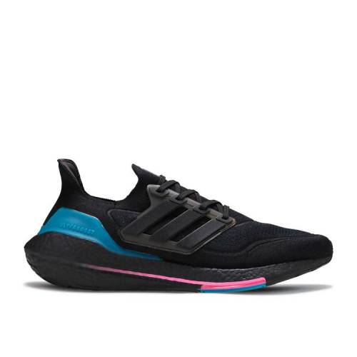 【 ADIDAS ULTRABOOST 21 'BLACK ACTIVE TEAL' / CORE BLACK CARBON ACTIVE TEAL 】 アディダス コア 黒色 ブラック カーボン スニーカー メンズ