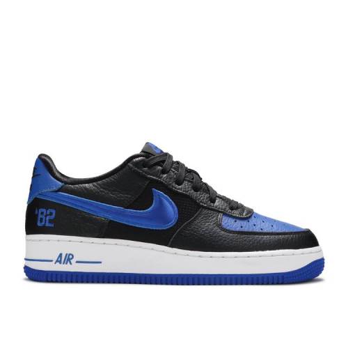 【 NIKE AIR FORCE 1 LV8 GS 'BLACK CHILE RACER BLUE' / BLACK CHILE RED RACER BLUE MULTI 】 黒色 ブラック 赤 レッド 青色 ブルー エアフォース ジュニア キッズ ベビー マタニティ スニーカー ナイキ|スニケス