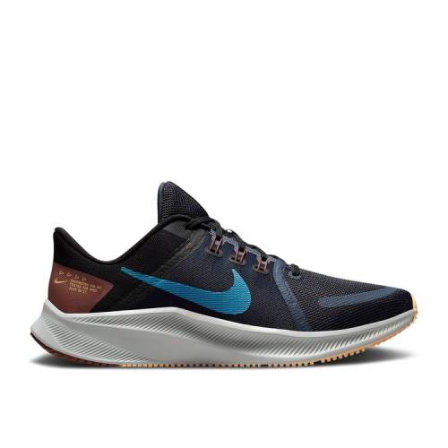 【 NIKE QUEST 4 \u0027THUNDER BLUE\u0027 / THUNDER BLUE BLACK GREY FOG 】 サンダー 青味 青み 黒いこと 黒いこと 薄墨色 薄墨色 スニーカー メンズ ナイキ