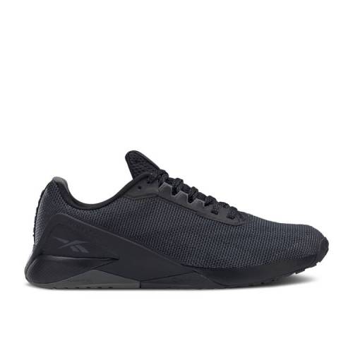 【 REEBOK NANO X1 GRIT 'BLACK' / BLACK TRUE GREY 7 TRUE GREY 8 】 リーボック ナノ 黒色 ブラック 灰色 グレー スニーカー メンズ｜スニケス