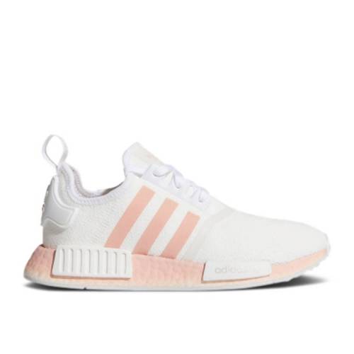 【 ADIDAS WMNS NMD_R1 \u0027WHITE VAPOUR PINK\u0027 / WHITE VAPOUR PINK WHITE 】 アディダス 白いこと 白いこと サクラ色 スニーカー レディース