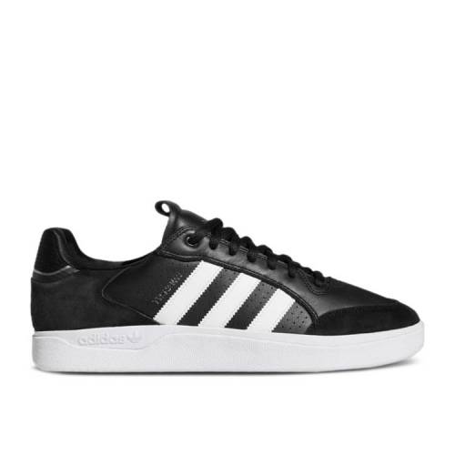 【 ADIDAS TYSHAWN LOW 'BLACK GOLD METALLIC LEATHER' / CORE BLACK CLOUD WHITE GOLD 】 アディダス ゴールド コア 黒色 ブラック 白色 ホワイト スニーカー メンズ|スニケス