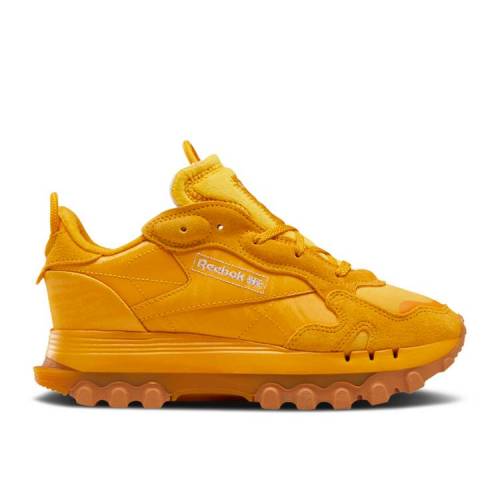 【 REEBOK CARDI B X WMNS CLASSIC LEATHER 'BRIGHT OCHRE' / BRIGHT OCHRE BRIGHT OCHRE RUBBER 】 リーボック クラシック レザー ラバー スニーカー レディース｜スニケス