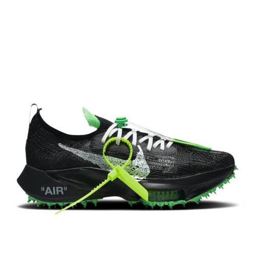 【 NIKE OFF-WHITE X AIR ZOOM TEMPO NEXT% 'BLACK' / 7 23 21 】 オフホワイト ズーム スニーカー メンズ ナイキ