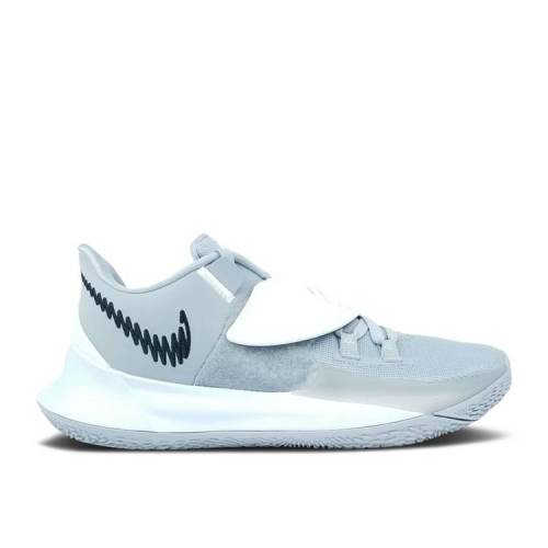 【 NIKE KYRIE LOW 3 結核症 \u0027WOLF GREY\u0027 / WOLF GREY BLACK WHITE 】 カイリー 薄墨色 薄墨色 黒いこと 黒いこと 白いこと 白いこと スニーカー メンズ ナイキ