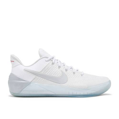 【 NIKE KOBE A.D. 'CHROME' / WHITE WHITE BLACK 】 コービー 白色 ホワイト 黒色 ブラック スニーカー メンズ ナイキ|スニケス