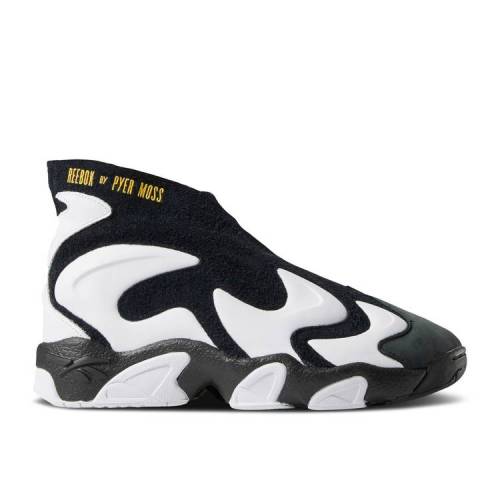 【 REEBOK PYER MOSS X MOBIUS EXPERIMENT 3 'BLACK WHITE' / BLACK WHITE 】 リーボック 黒色 ブラック 白色 ホワイト スニーカー メンズ