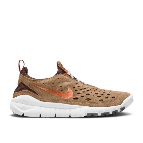 【 NIKE FREE RUN TRAIL \u0027DARK DRIFTWOOD\u0027 / DARK RIFTWOOD DARK RUSSET LIGHT 】 無償性 幽客 スニーカー メンズ ナイキ