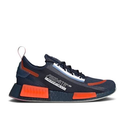 【 ADIDAS NMD_R1 SPECTOO 'CREW NAVY SOLAR RED' / CREW NAVY LEGEND INK SOLAR RED 】 アディダス 紺色 ネイビー クルー レジェンド 赤 レッド スニーカー メンズ
