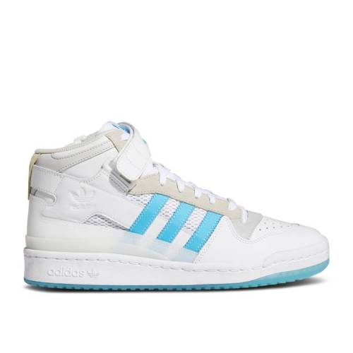 【 ADIDAS DIEGO N・・JERA X FORUM 84 MID ADV 'CITY OF ANGELS' / CLOUD WHITE SIGNAL CYAN GREY ONE 】 アディダス フォーラム ミッド 白色 ホワイト シアン 灰色 グレー スニーカー メンズ 41,275円