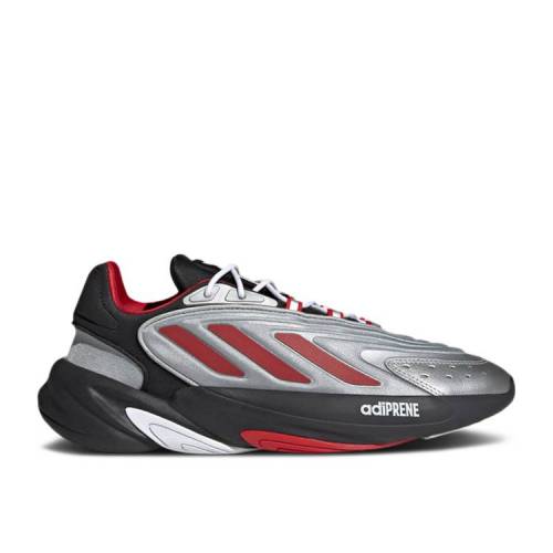 【 ADIDAS OZELIA \u0027SCARLET SILVER METALLIC\u0027 / CORE BLACK SCARLET SILVER 】 アディダス しろがね色 しろがね色 中核グループ 黒いこと 黒いこと スニーカー メンズ