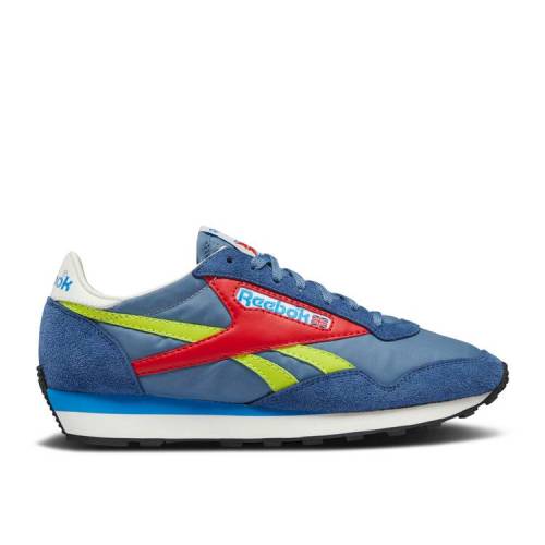 【 REEBOK AZ 2 'BLUE SLATE ACID YELLOW' / BLUE SLATE NONE ACID YELLOW 】 リーボック 青色 ブルー 黄色 イエロー スニーカー メンズ