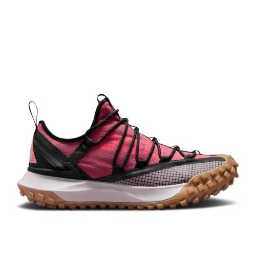 【 NIKE ACG MOUNTAIN FLY LOW 'FLASH CRIMSON' / LIGHT MULBERRY FLASH CRIMSON 】 クリムゾン スニーカー メンズ ナイキ|スニケス
