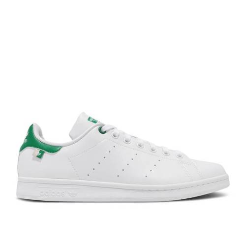 【 ADIDAS STAN SMITH WHITE GREEN / CLOUD WHITE GREEN BLISS 】 アディダス 白色 ホワイト 緑 グリーン スタンスミス スニーカー メンズ